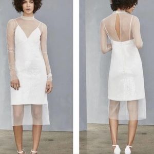 NWOT - BHLDN Amsale Clarissa Dress